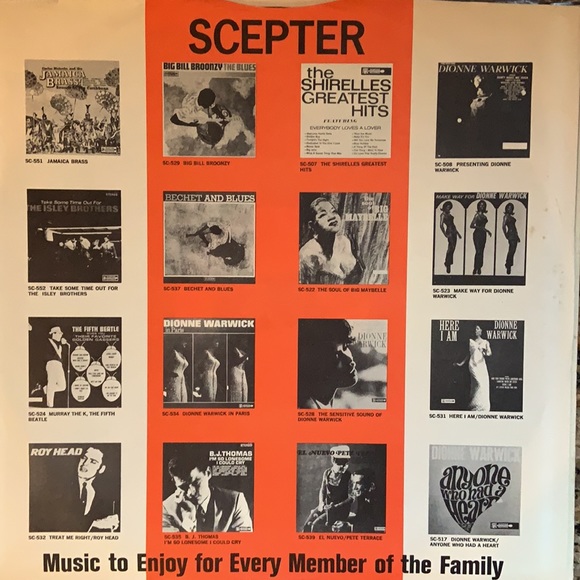 Dionne Warwick- Vinyl Record LP Vintage 1966 RARE - Picture 5 of 6